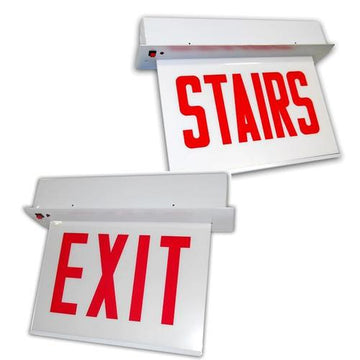 Chicago Approved Edged Lit Double face Exit Sign