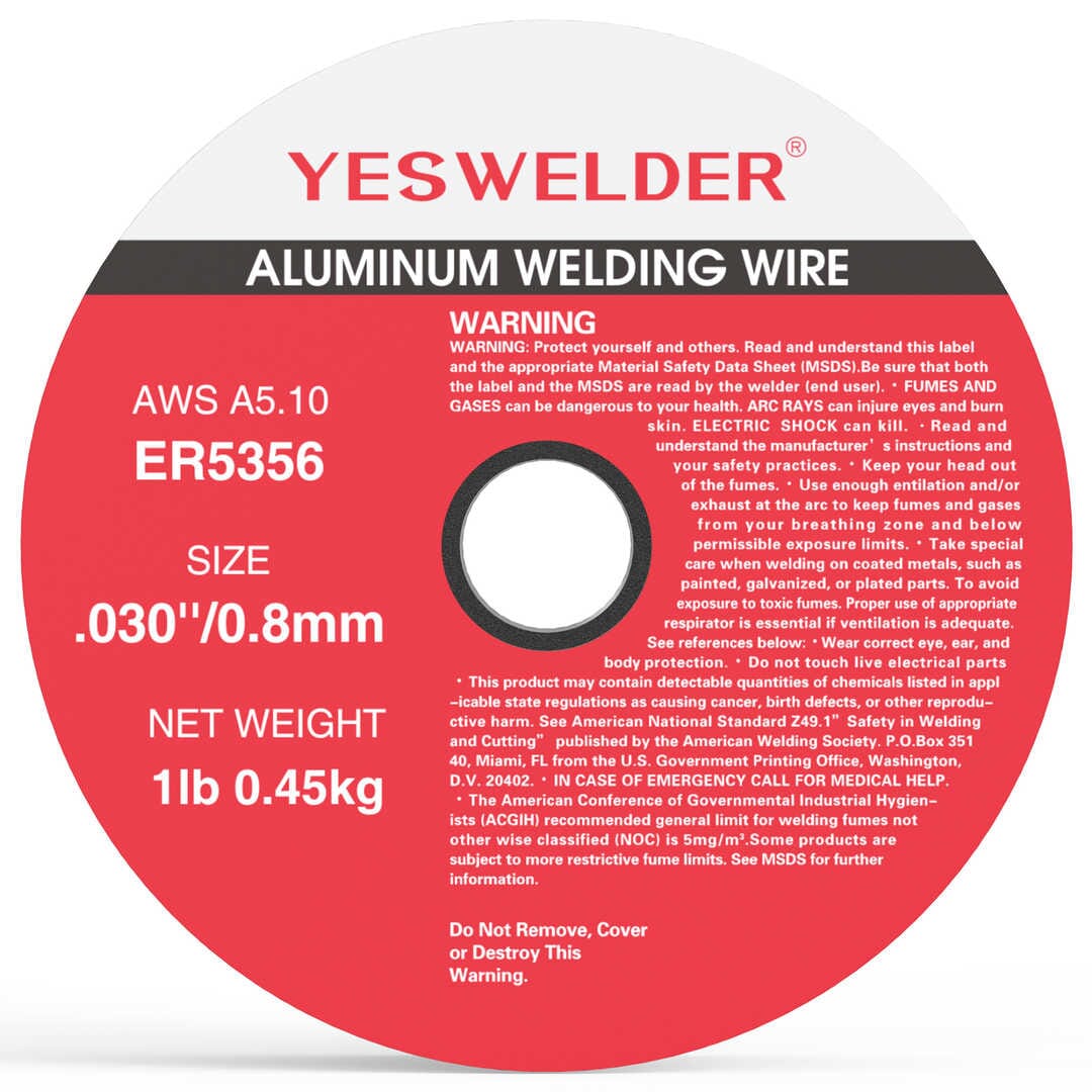 ER5356/1LB-0.8  1LB Spool .030" Magnesium Aluminum MIG Welding Wire - 0