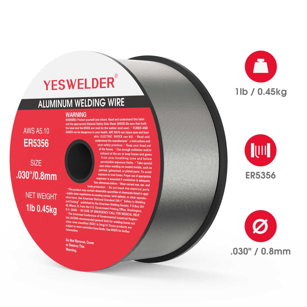 ER5356/1LB-0.8  1LB Spool .030" Magnesium Aluminum MIG Welding Wire
