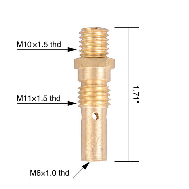 YW-100L Series Lincoln Magnum 100L  and Tweco Mini/#1 Replaceable MIG Welding Gun Consumables