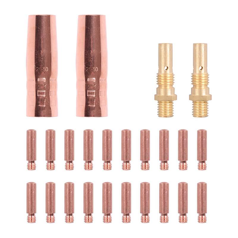 YW-100L Series Lincoln Magnum 100L  and Tweco Mini/#1 Replaceable MIG Welding Gun Consumables - 0