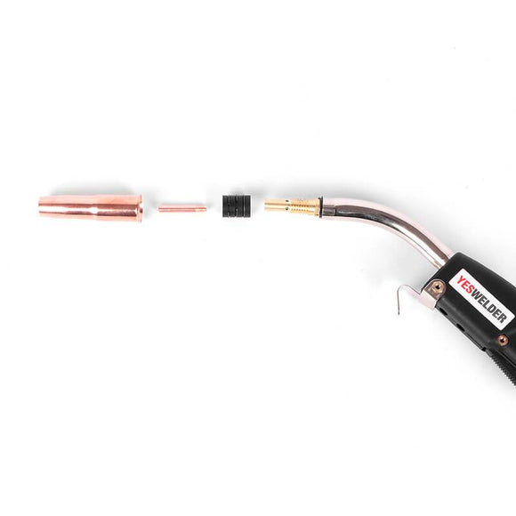 YW-TW2-15E Heavy Duty European Connector 250A TWECO MIG Welding Gun