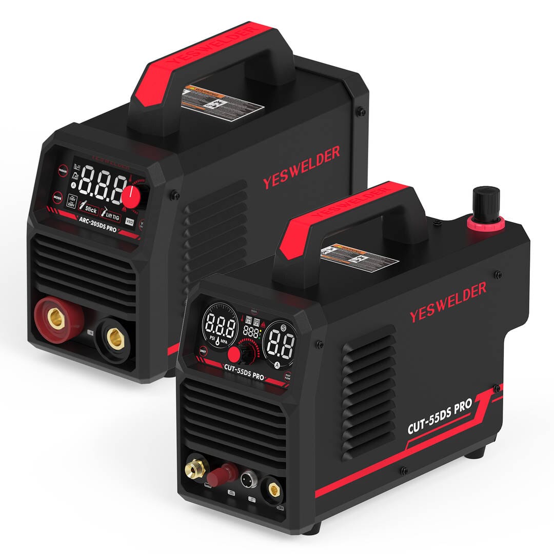 ARC-205DS-PRO Digital Display 110V/220V Stick& Lift TIG In One Stick Welder