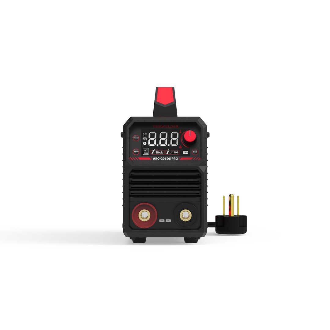 ARC-205DS-PRO Digital Display 110V/220V Stick& Lift TIG In One Stick Welder - 0