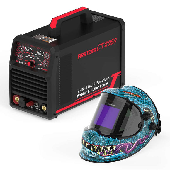 LYG-Q800D-SK Ellie J Customize Monster Graphic Auto-Darkening Welding Helmet