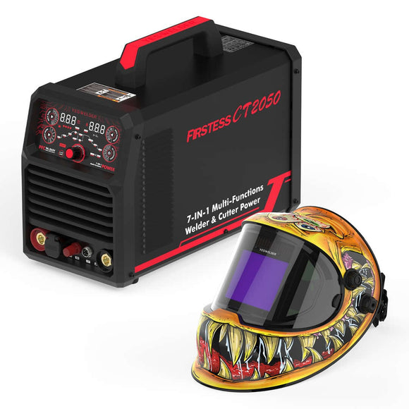 LYG-Q800D-YM Larry Customize Monster Graphic Auto-Darkening Welding Helmet