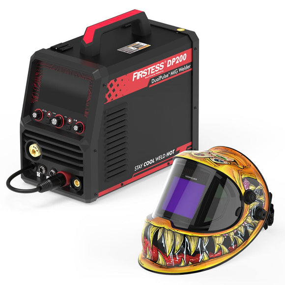 LYG-Q800D-YM Larry Customize Monster Graphic Auto-Darkening Welding Helmet