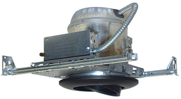 LED Emergency Light, Single Head, Black Trim