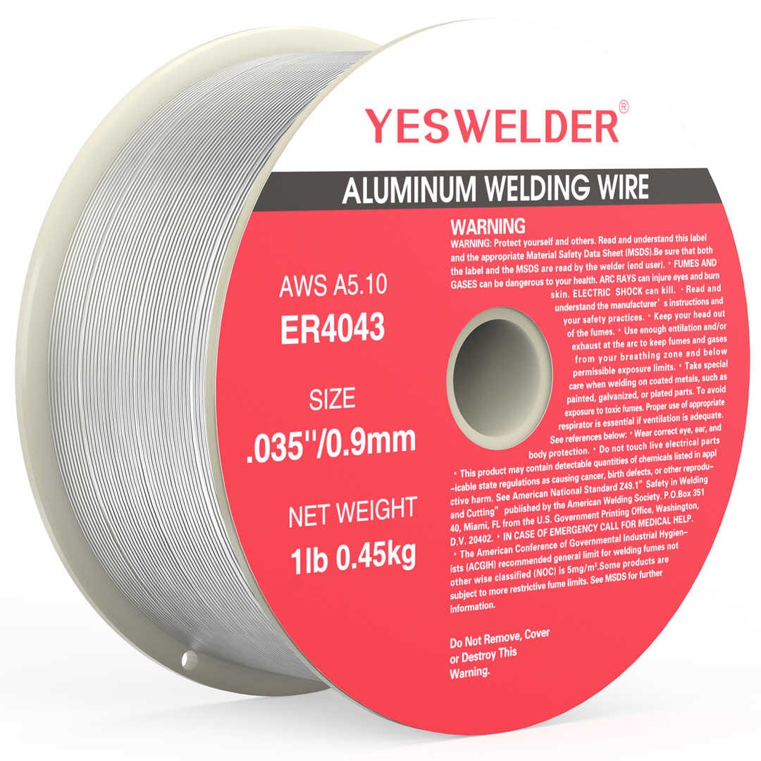 ER4043/1LB-0.9 1LB Spool .035" Silicon Aluminum MIG Welding Wire