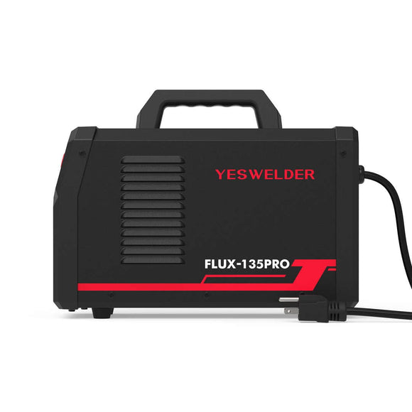 Flux-135-PRO 110V Digital Display Flux MIG/Lift TIG/Stick 3-in-1 Gasless MIG Welder