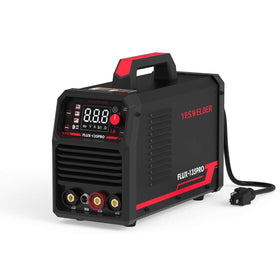 Flux-135-PRO 110V Digital Display Flux MIG/Lift TIG/Stick 3-in-1 Gasless MIG Welder
