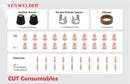 IPL50-45PCS 45PCS No-touch Pilot Arc & No Frequency Cutting Torch Consumables-2