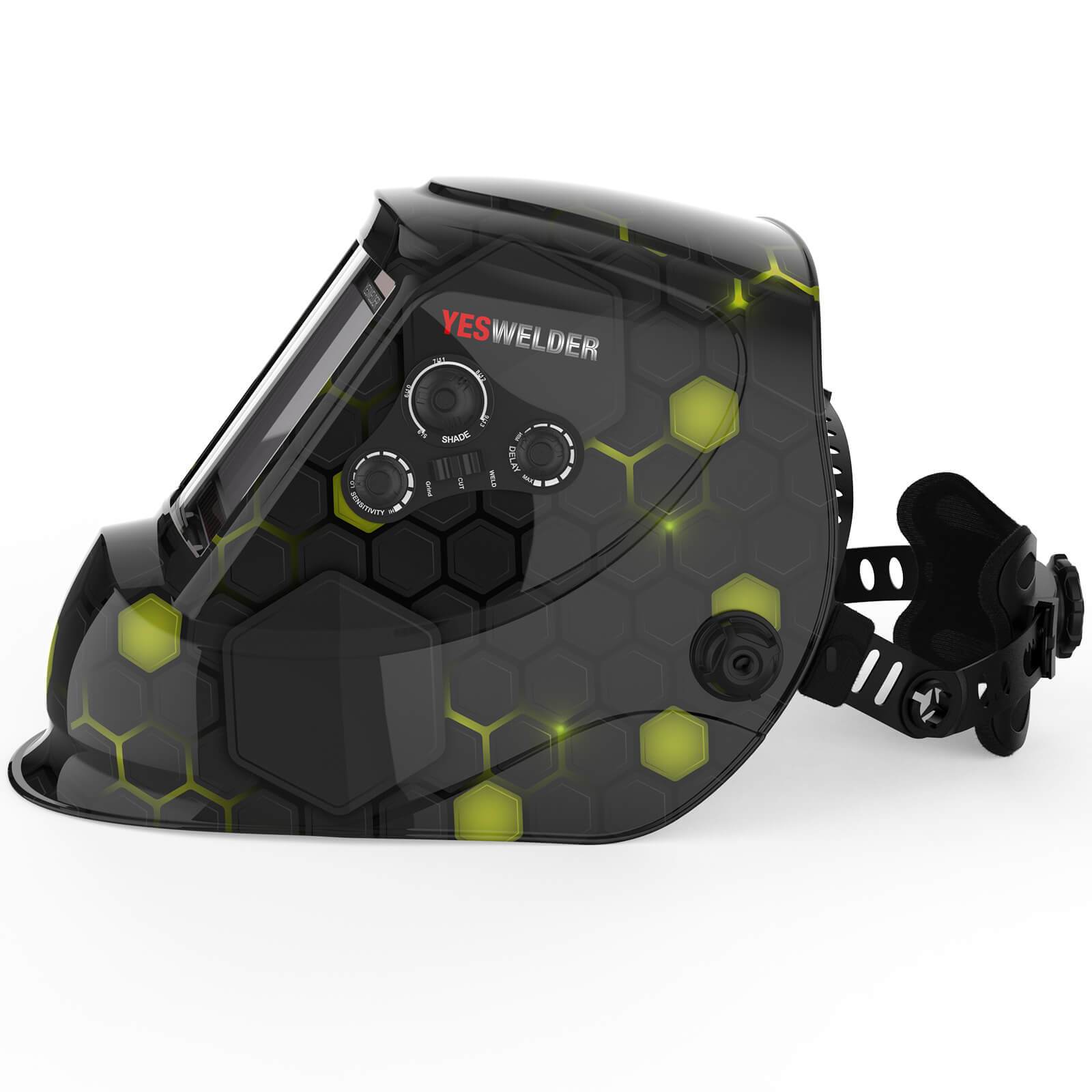 LYG-M800HP-A Large View Auto Darkening Welding Helmet