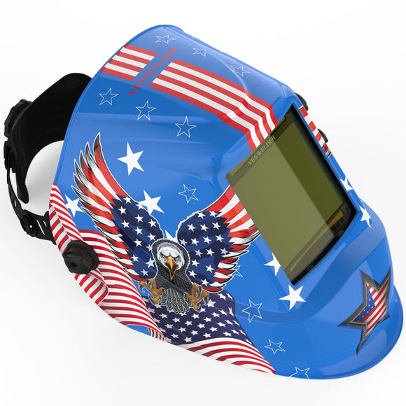 LYG-M800H-B Large View Auto Darkening Welding Helmet