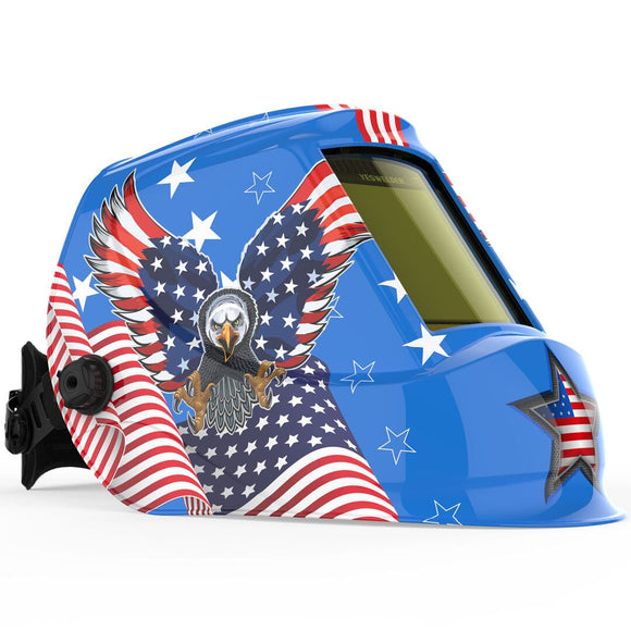 LYG-M800H-B Large View Auto Darkening Welding Helmet