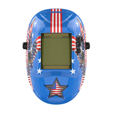 LYG-M800H-B Large View Auto Darkening Welding Helmet - 0