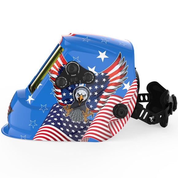 LYG-M800H-B Large View Auto Darkening Welding Helmet