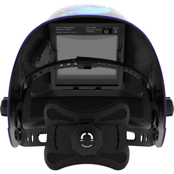 LYG-M800H-CP Cyberpunk Customize Graphic Auto-Darkening Welding Helmet