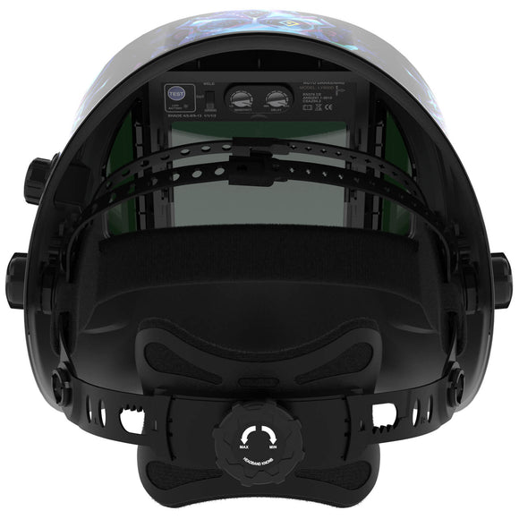 LYG-Q800D-CP Cyberpunk Customize Graphic Auto-Darkening Welding Helmet