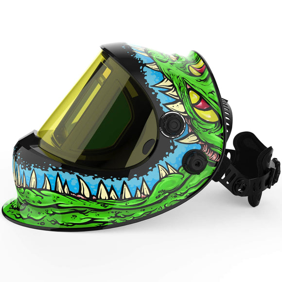 LYG-Q800D-ME Aggressor Q800D Customize Graphic Auto-Darkening Welding Helmet