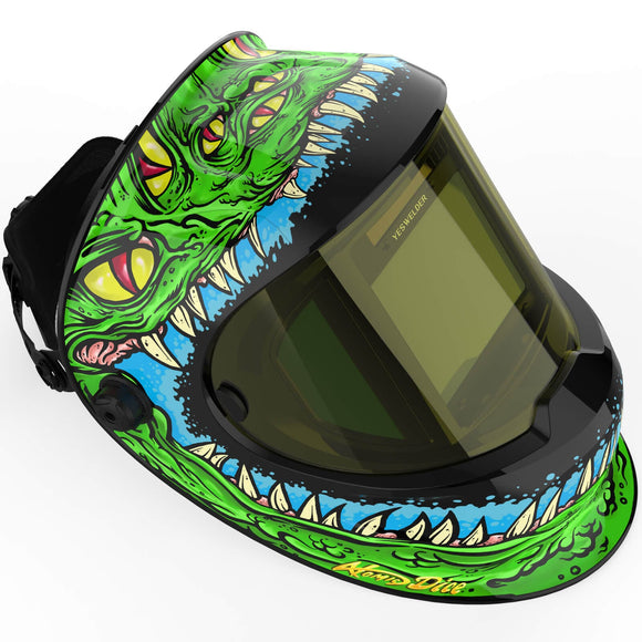 LYG-Q800D-ME Aggressor Q800D Customize Graphic Auto-Darkening Welding Helmet