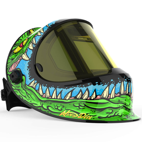 LYG-Q800D-ME Aggressor Q800D Customize Graphic Auto-Darkening Welding Helmet