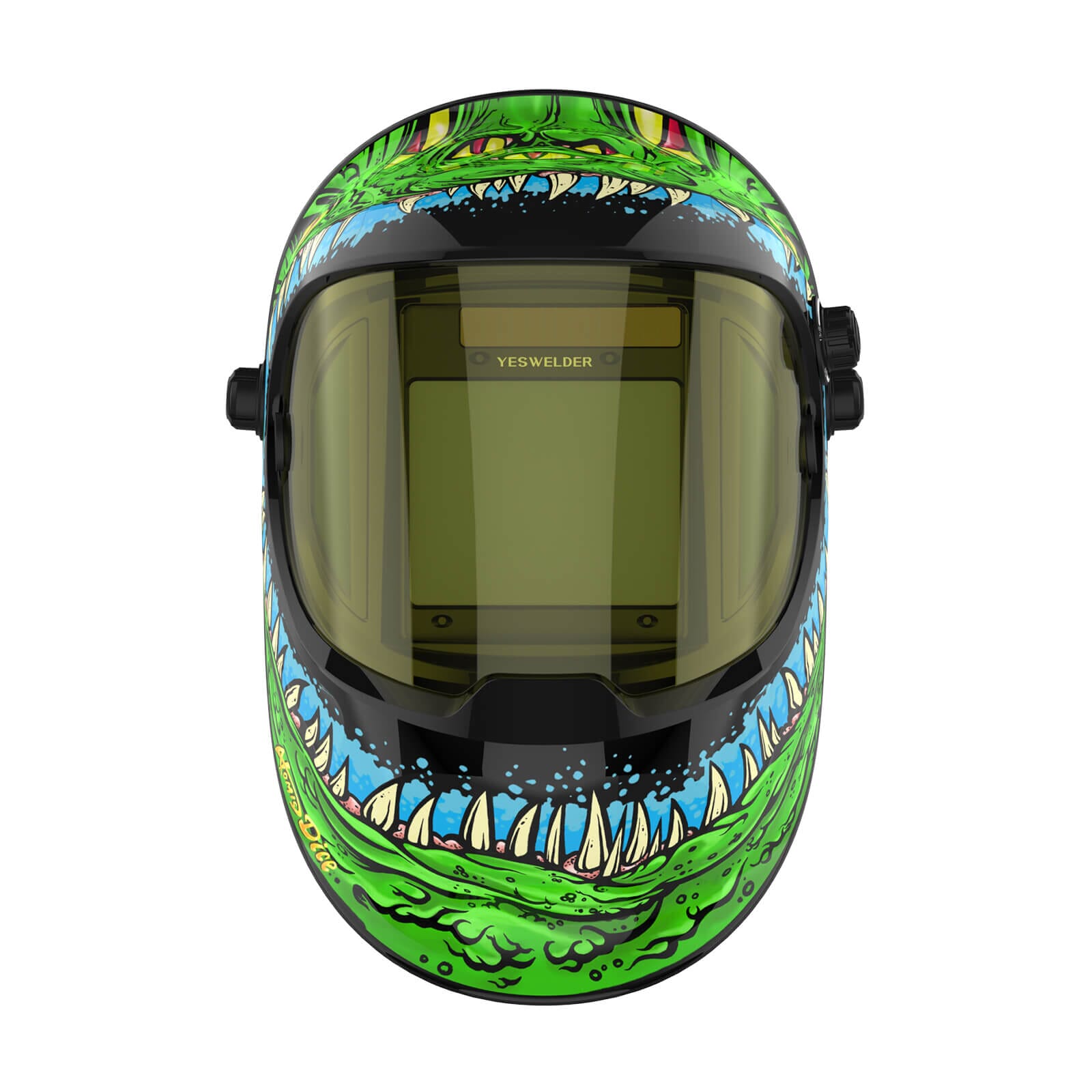 LYG-Q800D-ME Aggressor Q800D Customize Graphic Auto-Darkening Welding Helmet - 0