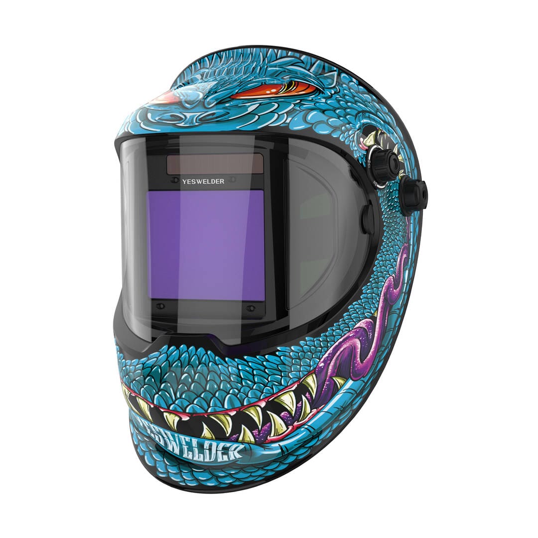 LYG-Q800D-SK Ellie J Customize Monster Graphic Auto-Darkening Welding Helmet