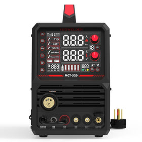 MCT520  MIG/TIG/Stick/CUT | HF Start | Spool Gun Support | 110/220V Welding and Cutting Combo Machine - 0