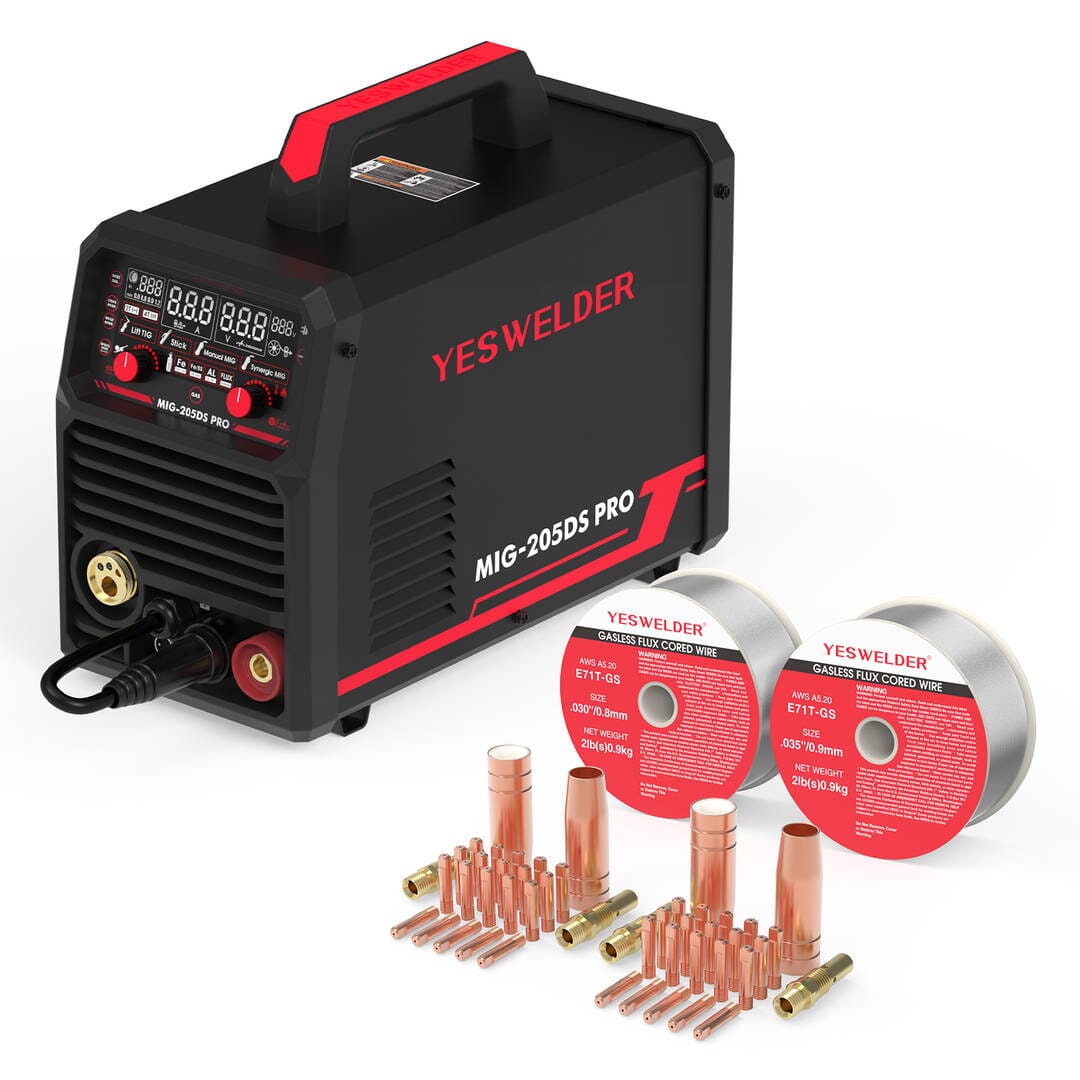 MIG-205DS-Pro Multi-Process MIG Aluminum Welder