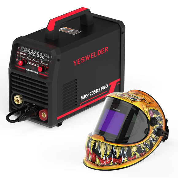LYG-Q800D-YM Larry Customize Monster Graphic Auto-Darkening Welding Helmet