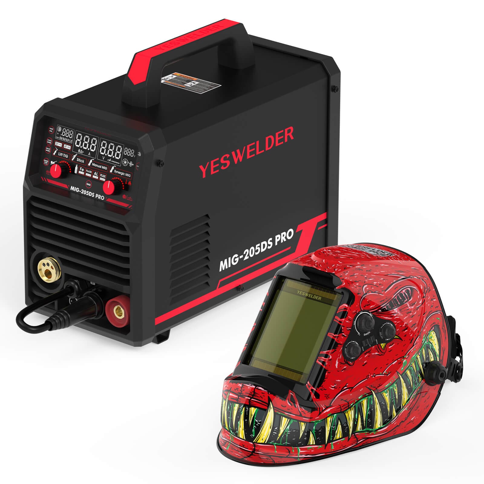 LYG-M800H-RH Rion Graphic Auto-Darkening Welding Helmet