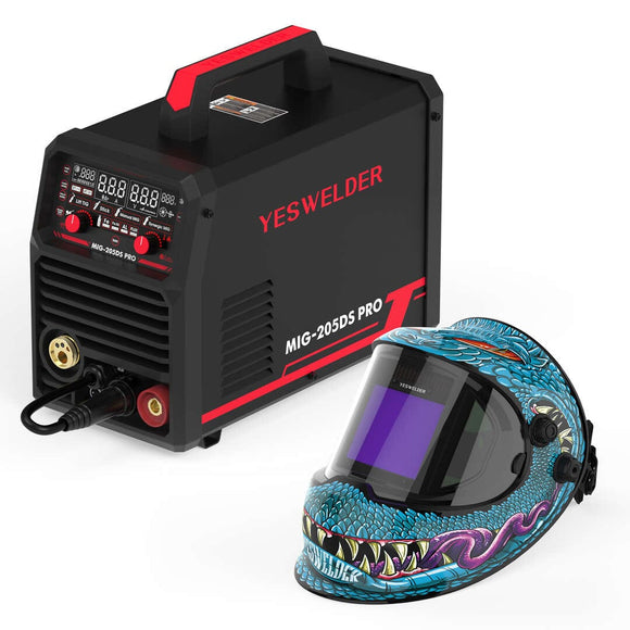 LYG-Q800D-SK Ellie J Customize Monster Graphic Auto-Darkening Welding Helmet