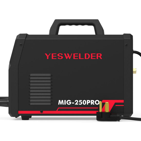 MIG-250PRO-DG 220V MIG Welder with Pulse Function, Digital Screen, and Spool Gun Compatibility