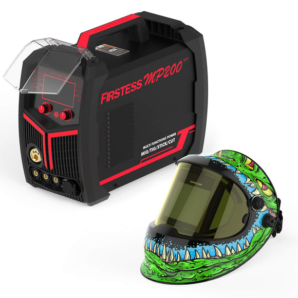 LYG-Q800D-ME Aggressor Q800D Customize Graphic Auto-Darkening Welding Helmet