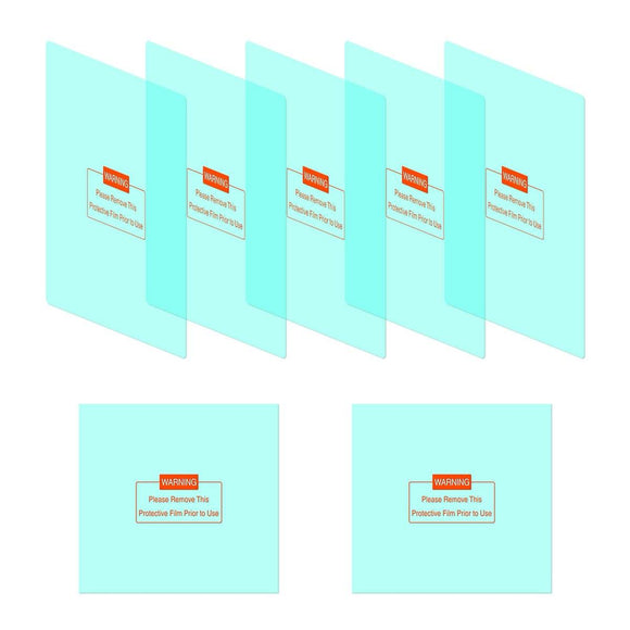 JP01-M800H 7-Pack M800H Series Welding Helmet Transparent Replacement Lens