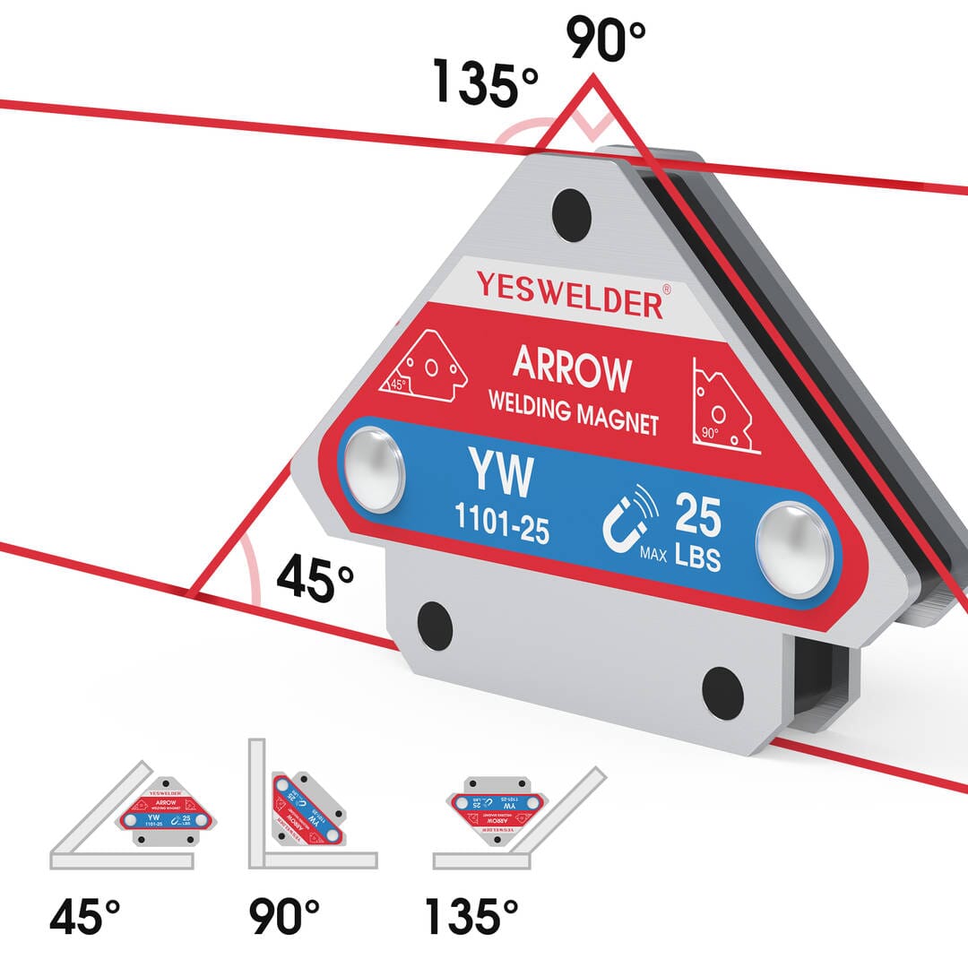 KY1101 Multi-Angle Welding Magnet Set| Welding Positioner for Metal work, Soldering, Fabrication