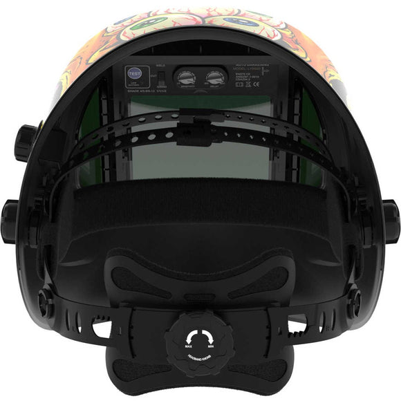 LYG-Q800D-YM Larry Customize Monster Graphic Auto-Darkening Welding Helmet