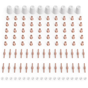 PT31-110PCS 110 Pcs PT31 Plasma Cutting Torch Comsumables