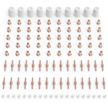 PT31-110PCS 110 Pcs PT31 Plasma Cutting Torch Comsumables