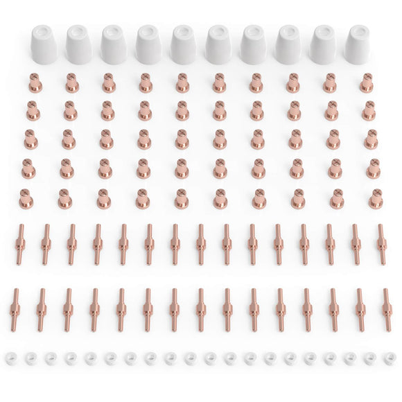 PT31-110PCS 110 Pcs PT31 Plasma Cutting Torch Comsumables