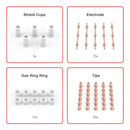 PT31-60PCS 60 Pcs PT31 Plasma Cutting Torch Comsumables-2