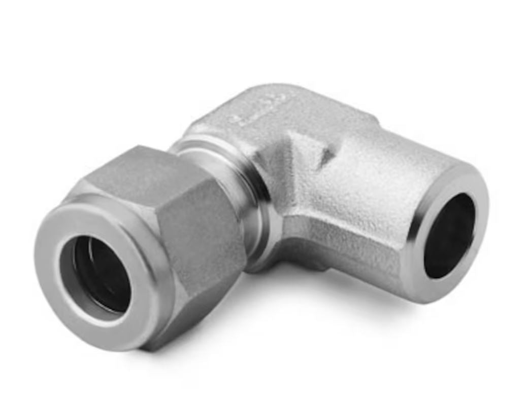 Stainless Steel Swagelok Tube Fitting, Tube Socket Weld Elbow, 1/4 in. Tube OD x 1/4 in. Tube Socket Weld