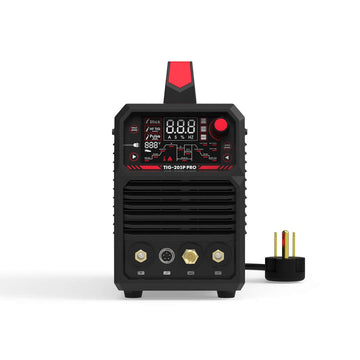 TIG-205P-PRO Pulse TIG Welder Stick/DC TIG/Pulse TIG 3 In 1 TIG Welder - 0
