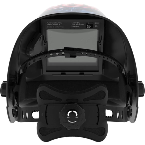 LYG-M800H-VM Venom Customize Graphic Auto-Darkening Welding Helmet