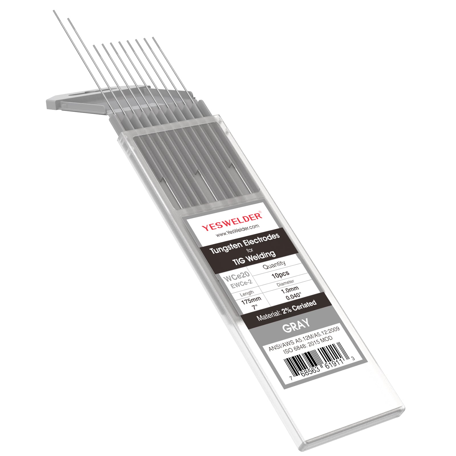 WC20 Series  2% Ceriated TIG WeldingTungsten Electrode