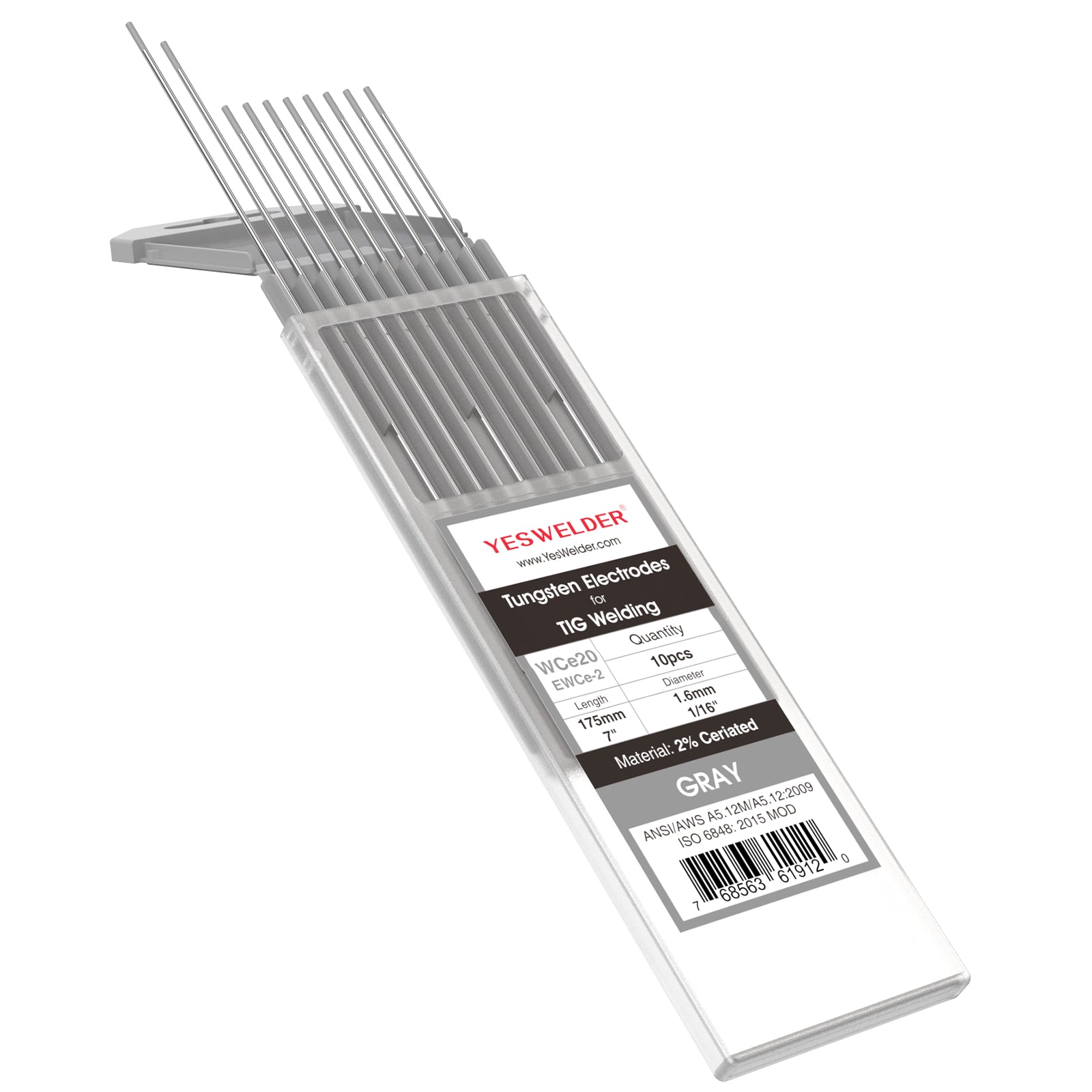WC20 Series  2% Ceriated TIG WeldingTungsten Electrode