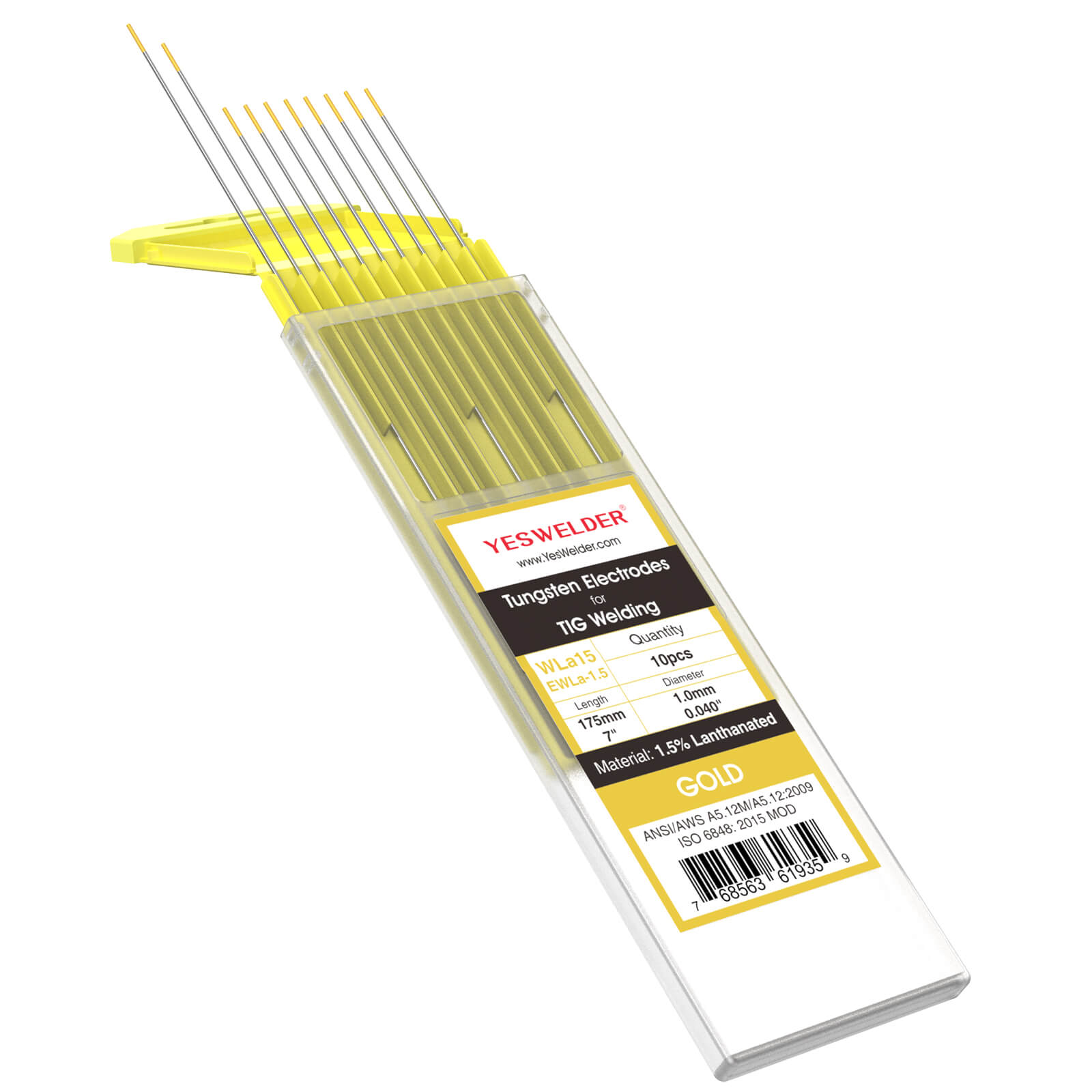 WL15 Series 1.5% Lanthanated TIG WeldingTungsten Electrode