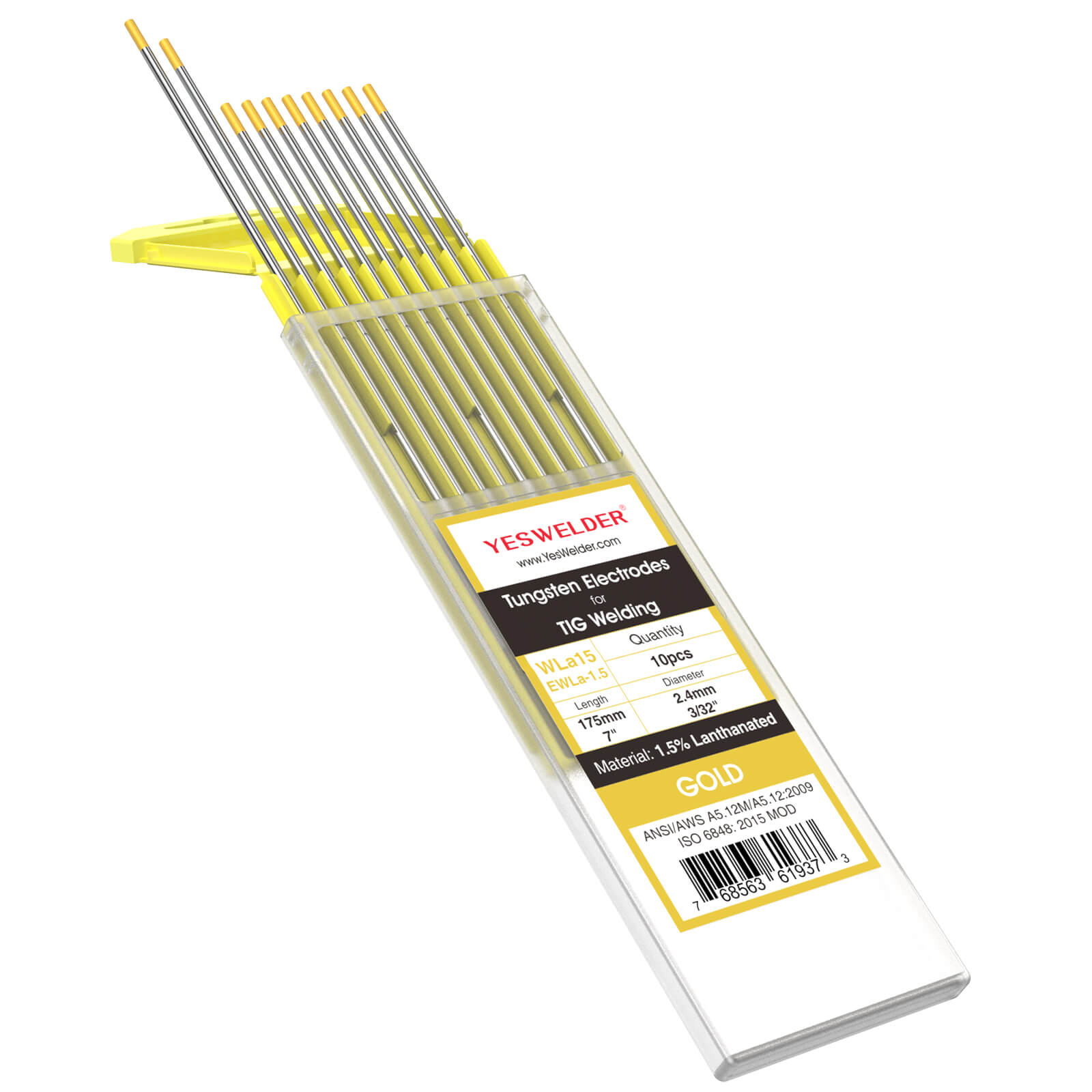 WL15 Series 1.5% Lanthanated TIG WeldingTungsten Electrode