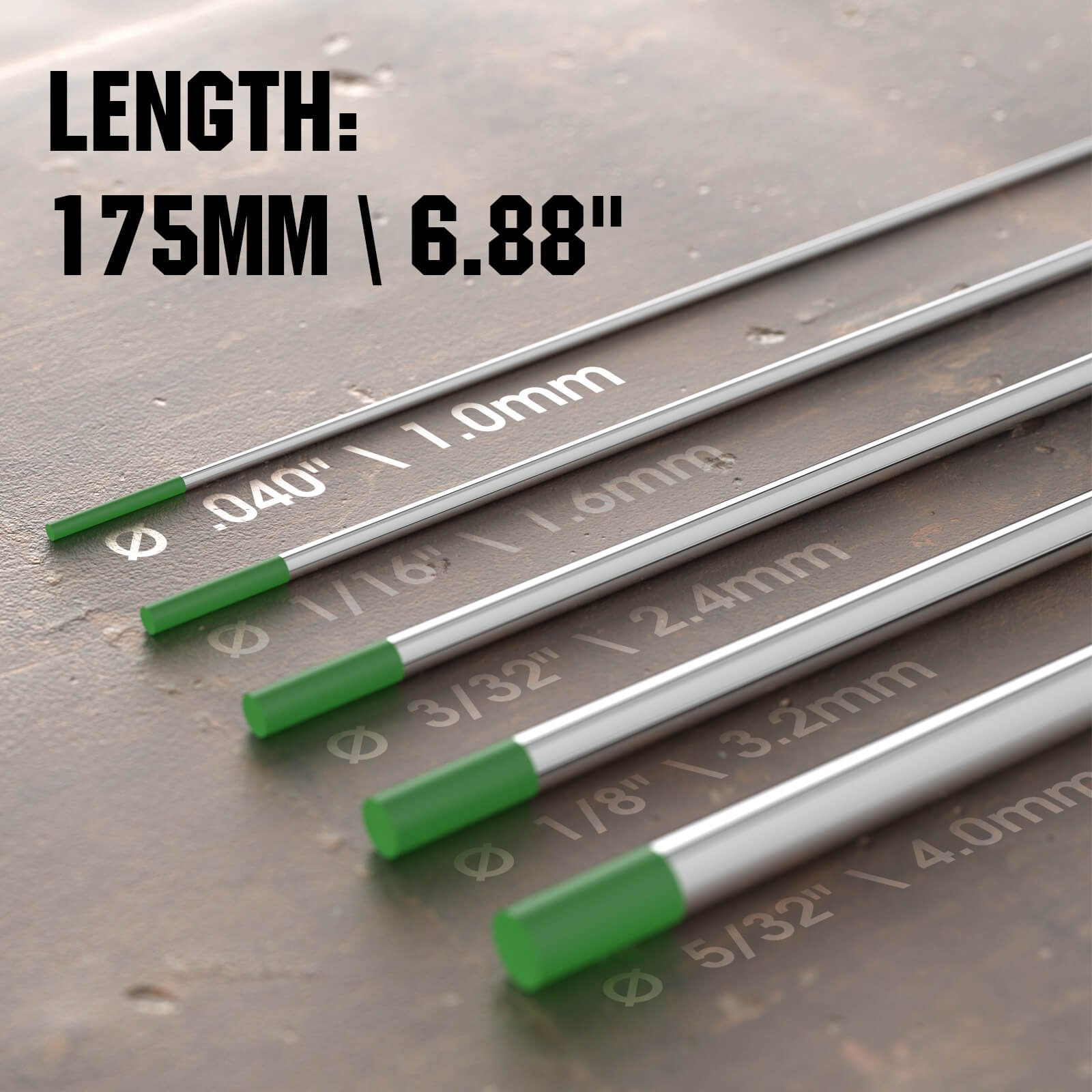 WP Series Pure TIG WeldingTungsten Electrode